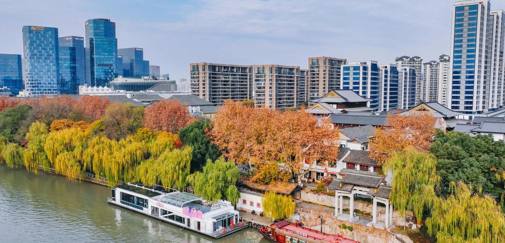 Cheery Dragon Canal Hotel Hangzhou - Intangible Cultural Heritage Hotel Екстериор снимка
